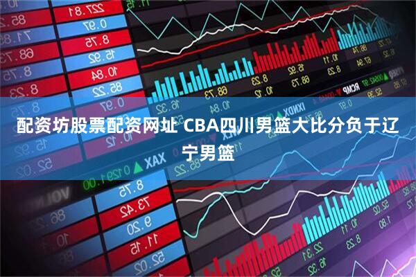 配资坊股票配资网址 CBA四川男篮大比分负于辽宁男篮