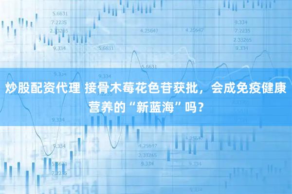 炒股配资代理 接骨木莓花色苷获批，会成免疫健康营养的“新蓝海”吗？