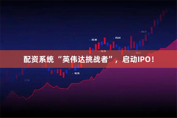 配资系统 “英伟达挑战者”，启动IPO！